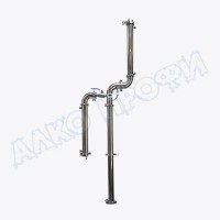 Самогонный аппарат ПРОИЗВОДИТЕЛЬ 2.0 на кубе ЛЮКС 28л