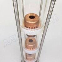 Колпачковая колонна (флейта) 2" медная 6 этажей