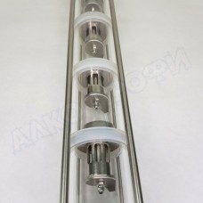 Колпачковая колонна (флейта) 2" нержавеющая 4 этажа