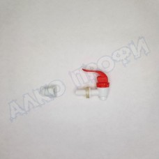 Кран для бродильных емкостей нажимной 12 мм