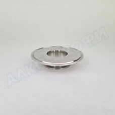 Переходник кламп-кламп укороченный 2" - 4"