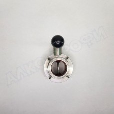 Кран бабочка 1,5"