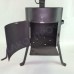 Печь для казана 8-10л с дверцей и дымоходом