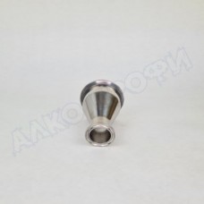 Переходник кламп-кламп 1,5" - 3"